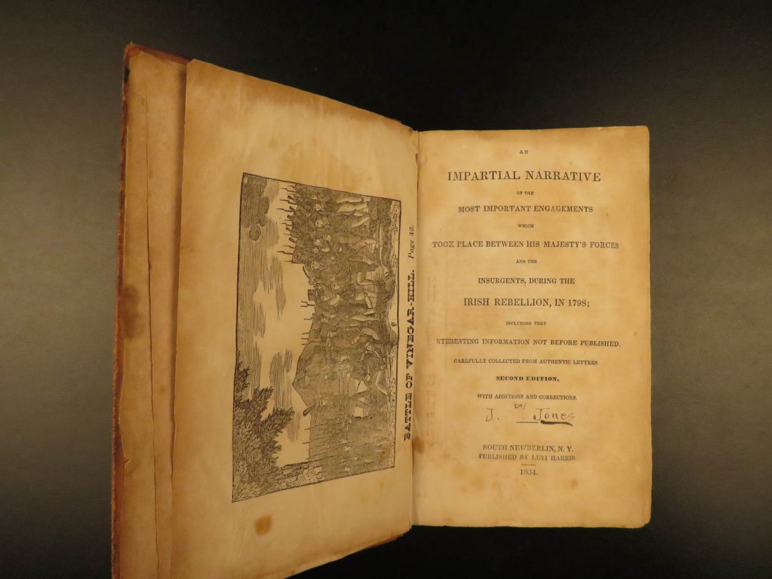1834 Irish Rebellion of 1798 Impartial Narrative Great (1 of 10)