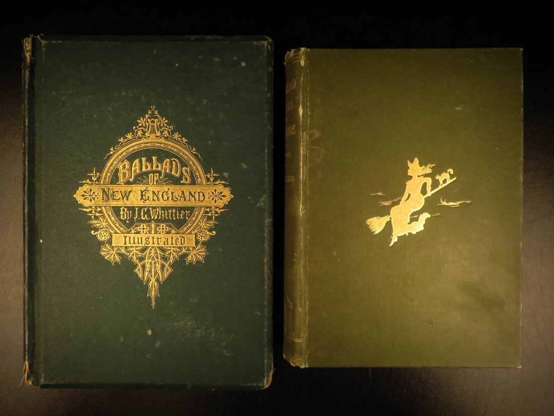 1870 New England Ballads Legends Folk Lore Witchcraft (1 of 10)
