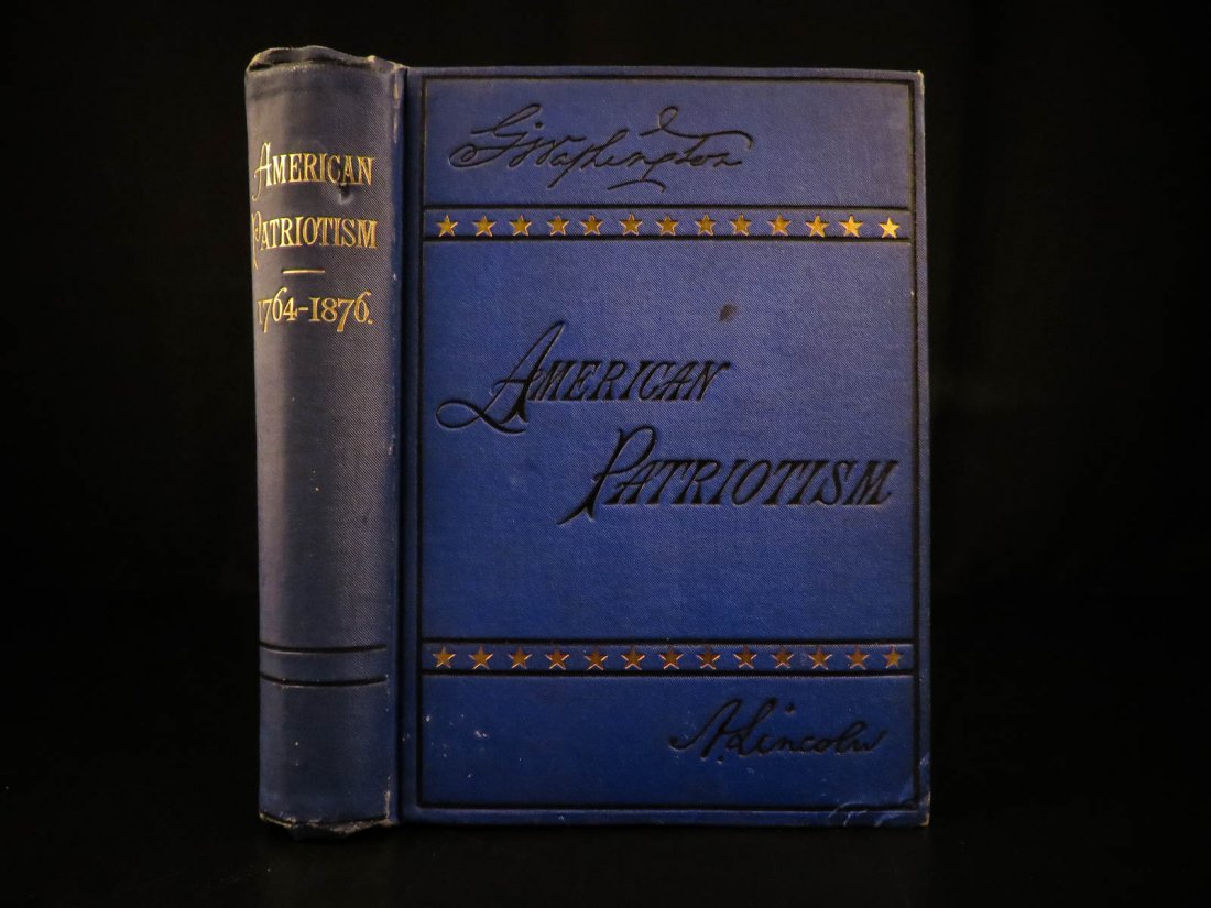 1881 AMERICAN Patriotism Letters Patriotic Abe Lincoln (1 of 10)