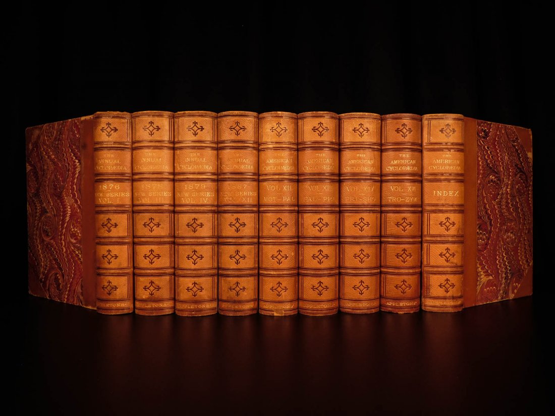 1884 BEAUTIFUL 9v Appleton American Cyclopaedia World: 1884 BEAUTIFUL 9v Appleton American Cyclopaedia World History Maps In the late 19th-century, the Appleton publishing company printed an enormous multi-volume encyclopedia of American biography. This s
