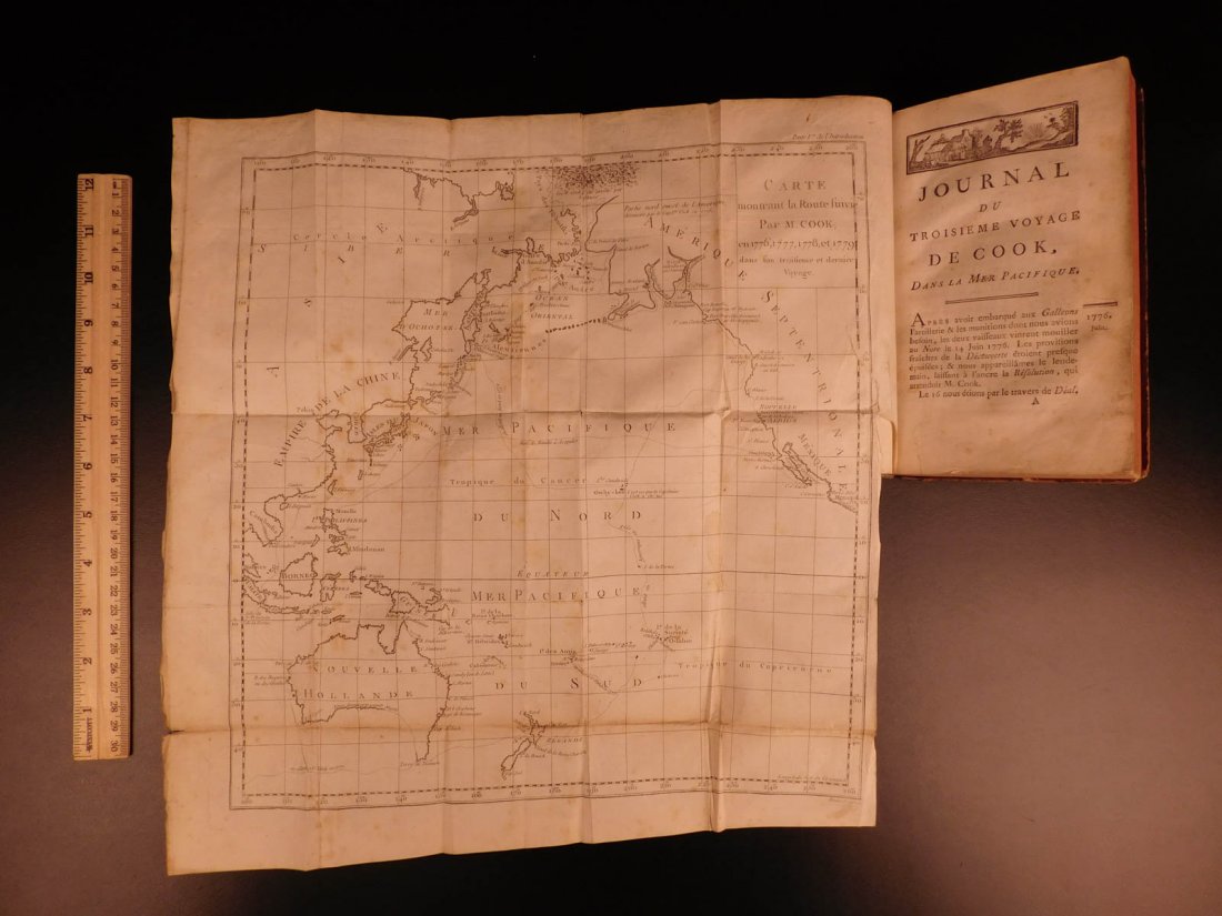 1783 Captain James Cook Third Pacific Voyage Illustrate (1 of 9)