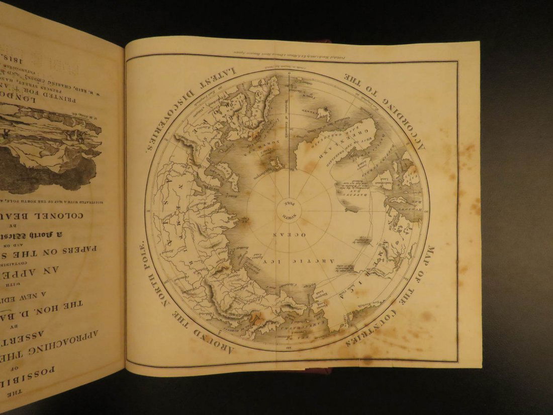 1818 North Pole Arctic Voyages Eskimos ICEBERGS Whaling (1 of 10)