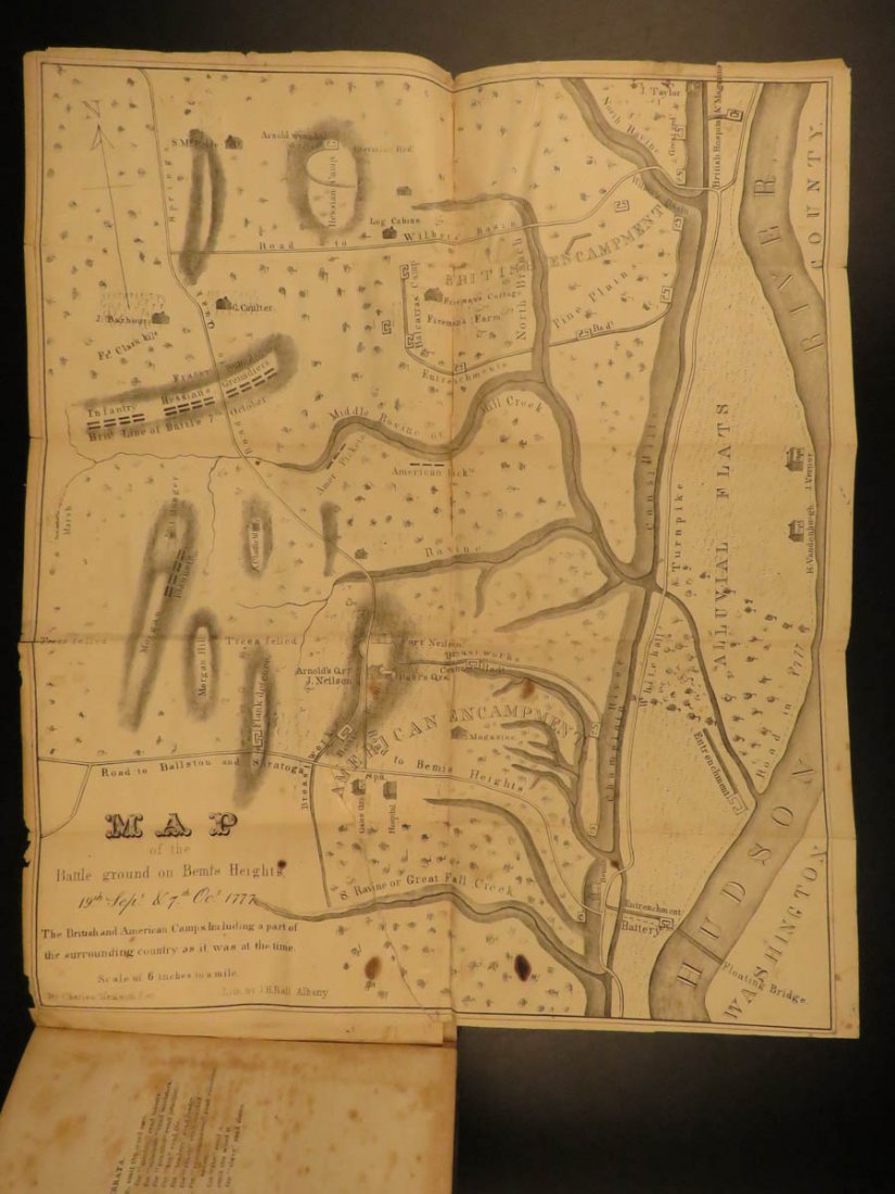 1844 1ed Revolutionary War Burgoyne Campaign Revolution (1 of 10)