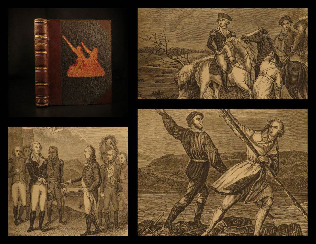 1845 Life of George Washington Hastings Weld American (1 of 10)