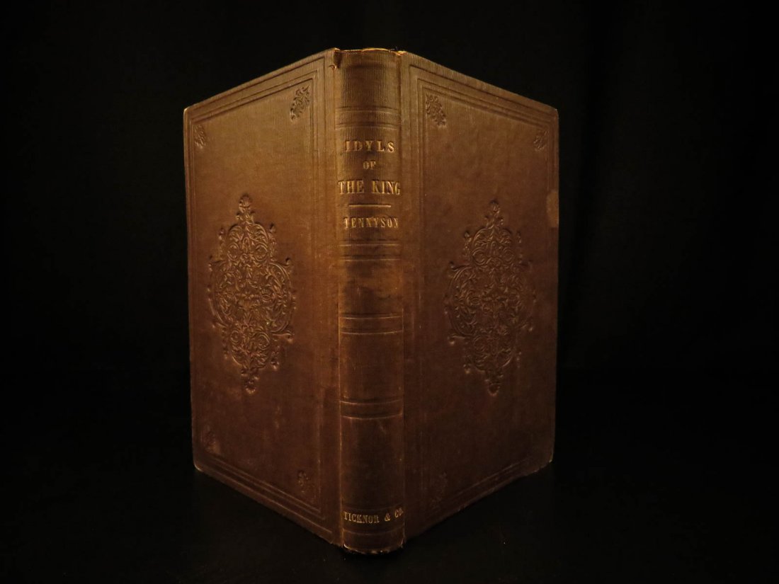 1859 1ed Idylls of King Arthur Alfred Tennyson Merlin (1 of 10)