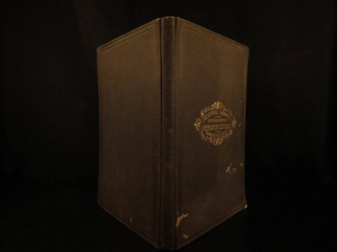 1866 1ed Abraham Lincoln Memorial Life & Character (1 of 10)