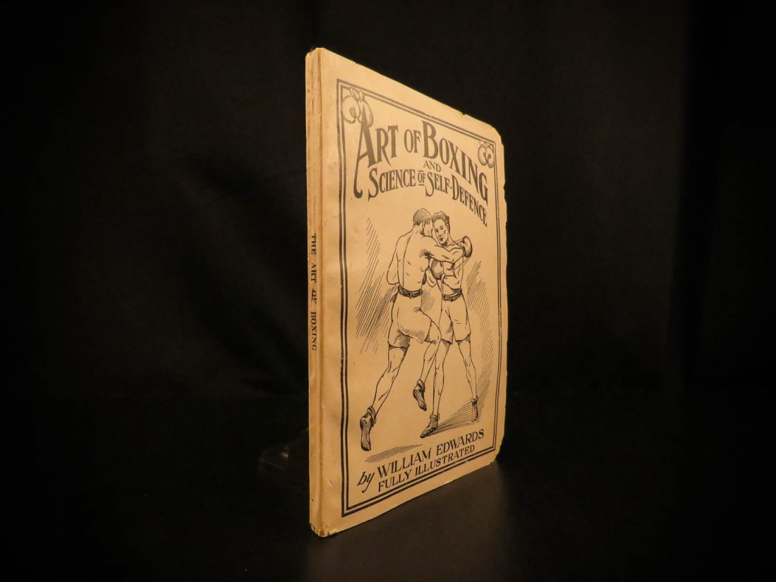 1888 Art of Boxing SPORTS Pugilism Edwards Exercise (1 of 10)