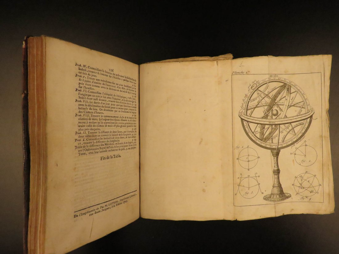1743 1ed Astronomy Rivard Treaty of Sphere Moon (1 of 10)