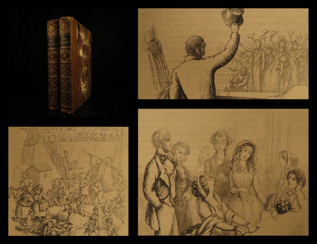 1854 Newcomes William Thackeray 1ed CLASSIC Victorian (1 of 10)