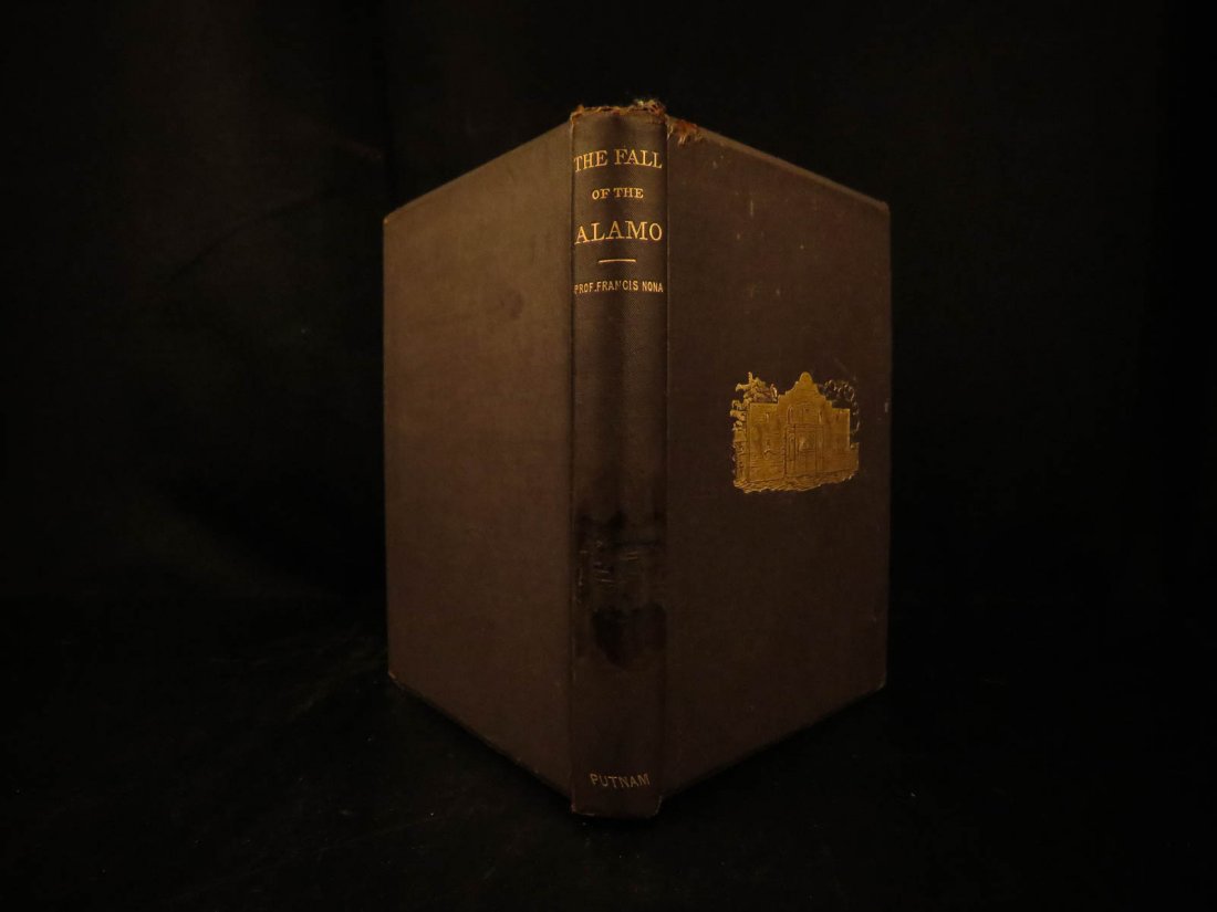 1879 1st ed Fall of Alamo San Jacinto Nona Davy Crocket (1 of 10)