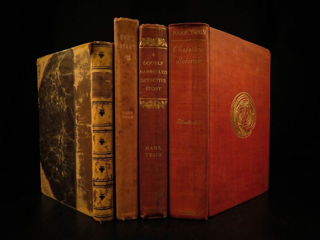 1892 Mark TWAIN 1st editions Merry Tale Detective (1 of 10)