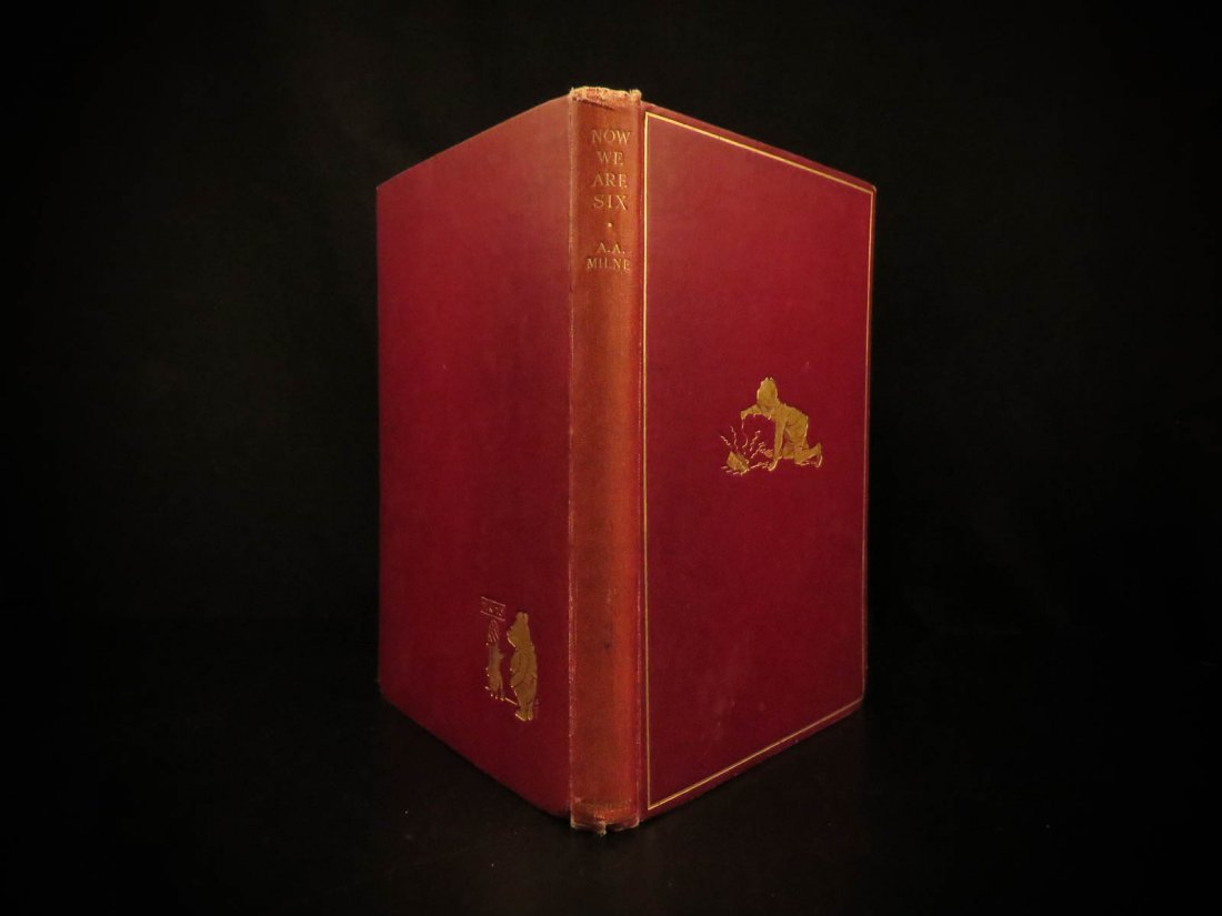 1927 1ed BEAUTIFUL Winnie the Pooh Now We Are Six Milne (1 of 10)