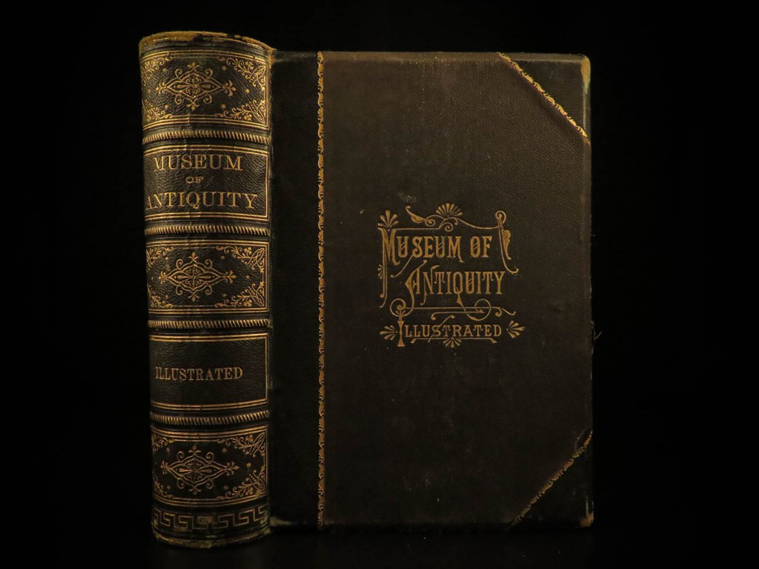 1881 Museum of Antiquity EGYPT Pagan Occult Rituals: 1881 Museum of Antiquity EGYPT Pagan Occult Rituals Illustrated Babylon POMPEII “Description of ancient life includes the employments, amusements, customs and habits, the cities, palaces, monuments 