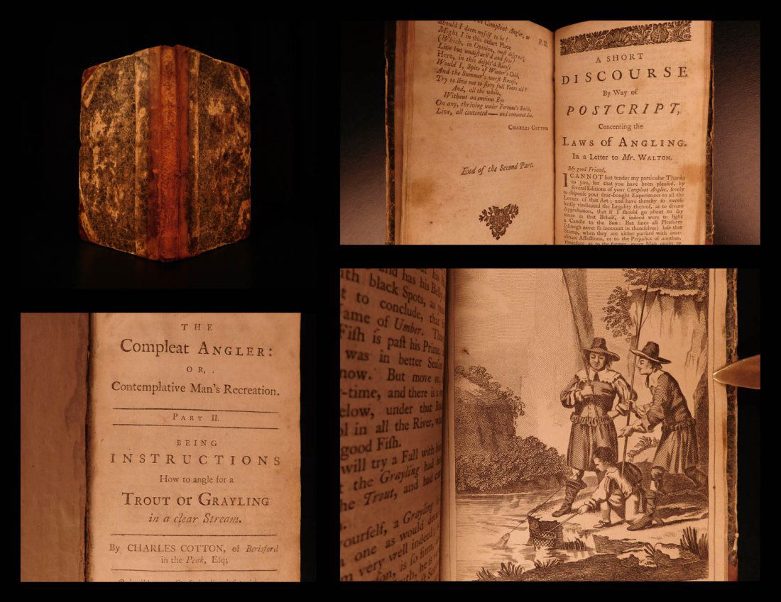 1750 Compleat Angler Fishing Hunting Angling Fish (1 of 10)
