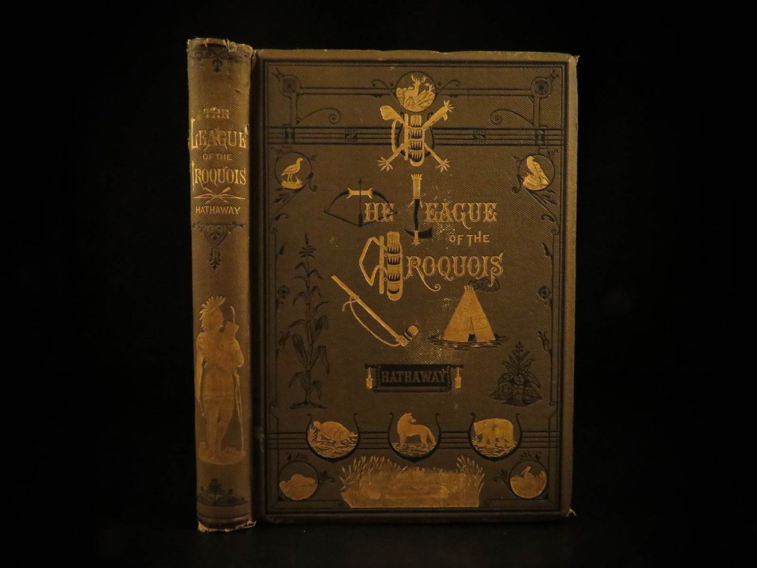 1881 League of Iroquois Native American Indian Folklore (1 of 10)