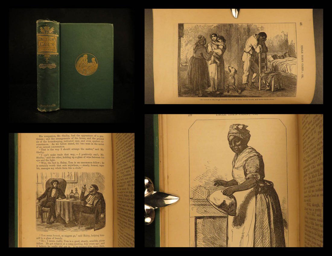 1883 Uncle Tom’s Cabin Illustrated Beecher Stowe Slave (1 of 10)