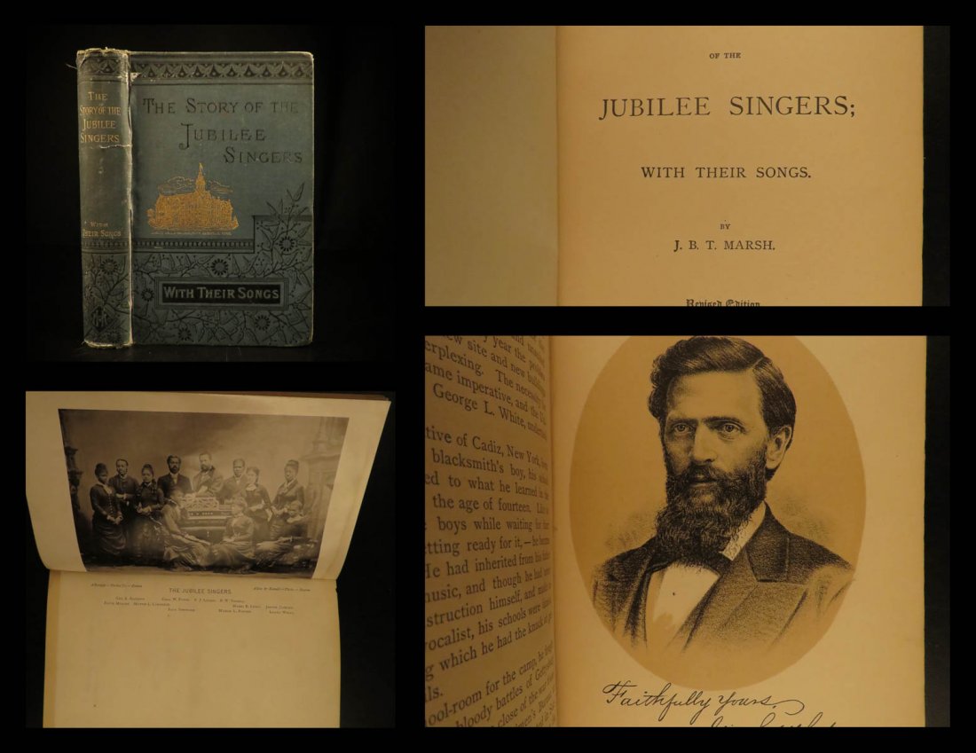 1885 Jubilee Singers African-American Negro Music (1 of 10)