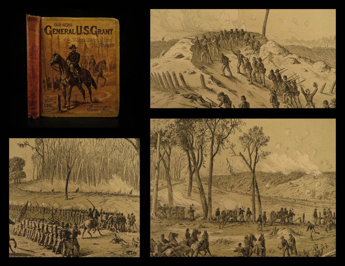 1885 1ed Our Hero General US Grant Civil War (1 of 10)
