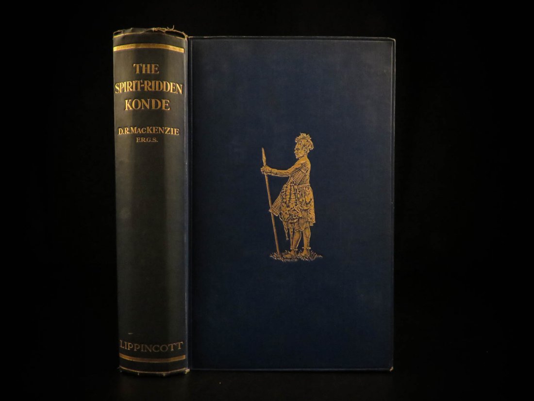 1925 1ed Spirit Ridden Konde Africa WITCH Doctors Pagan (1 of 10)