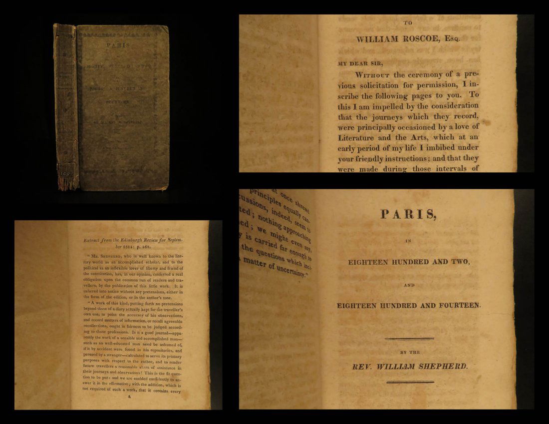 1815 1st ed History Paris 1802-1814 French Republic (1 of 10)
