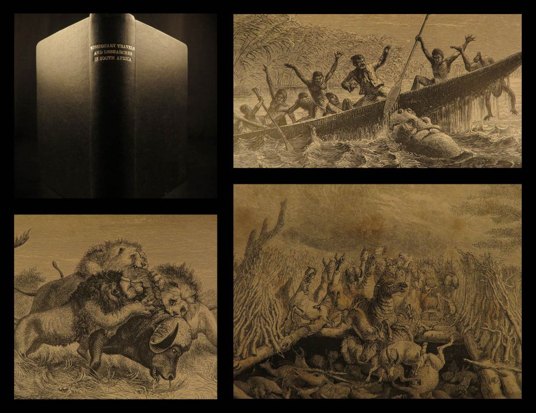 1857 1st ed David Livingstone Missionary Travels (1 of 10)