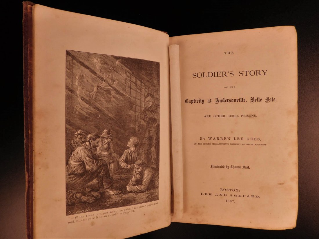 1867 Andersonville Soldiers Story CIVIL WAR CSA Prison (1 of 10)