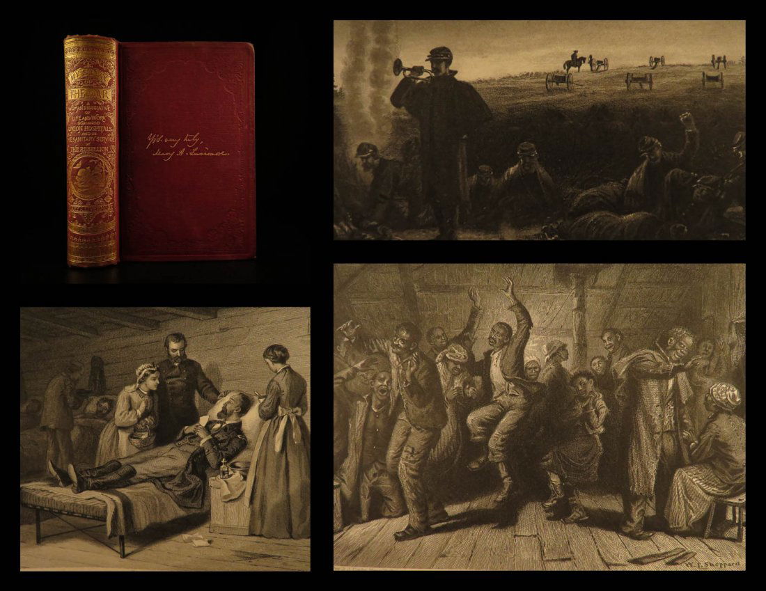 1891 NURSING Mary Livermore Story of Civil War Women (1 of 10)