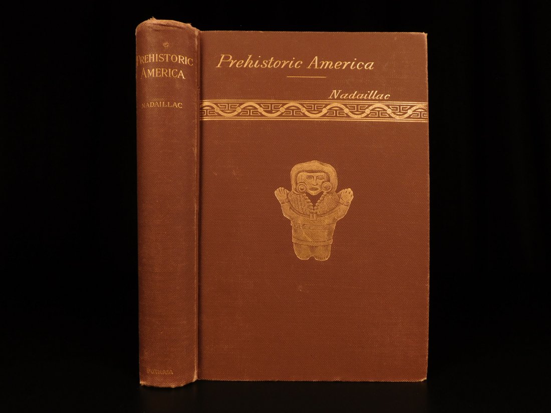 1895 Pre-Historic America Native American INDIANS Peru (1 of 8)