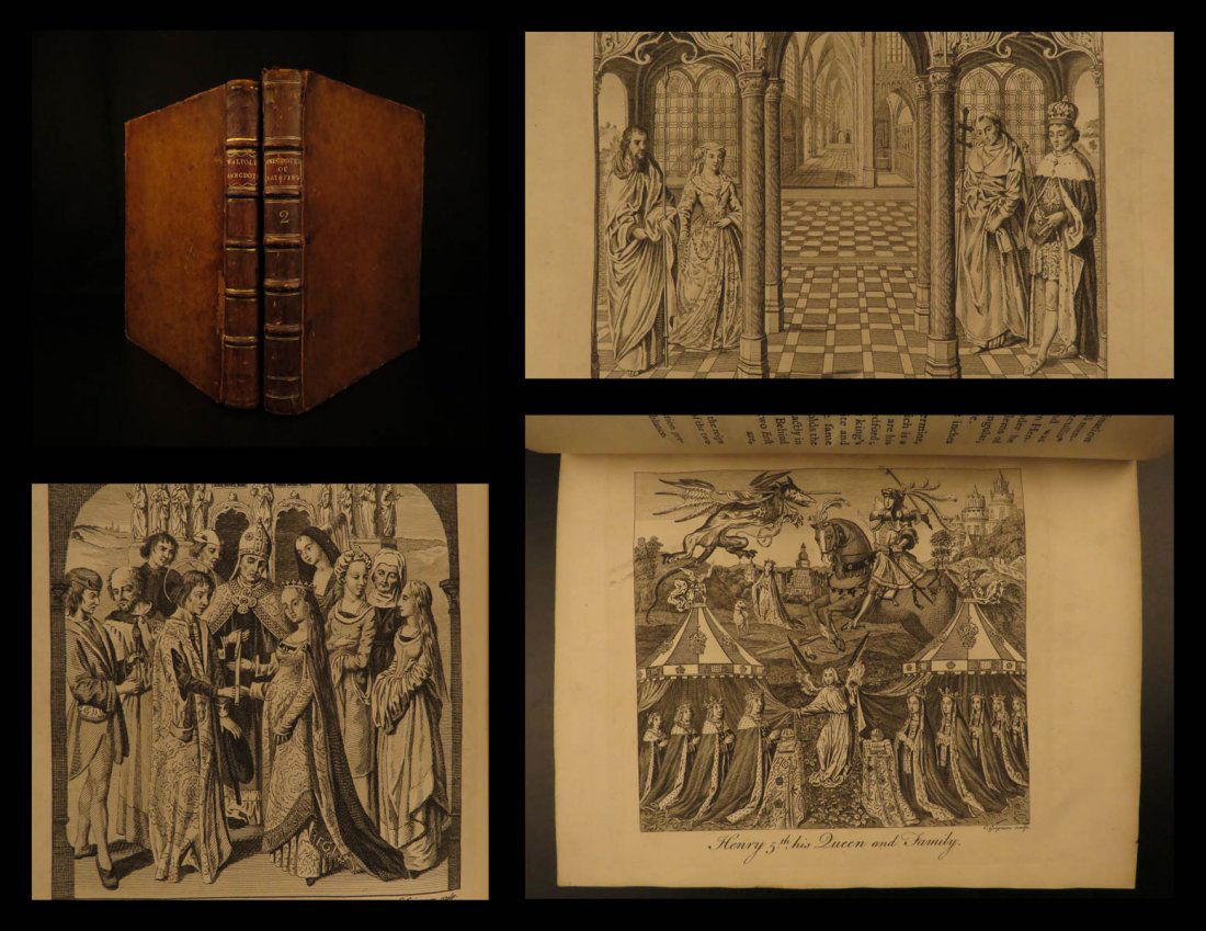 1762 FAMOUS ART Walpole Anecdotes of Painting England (1 of 10)