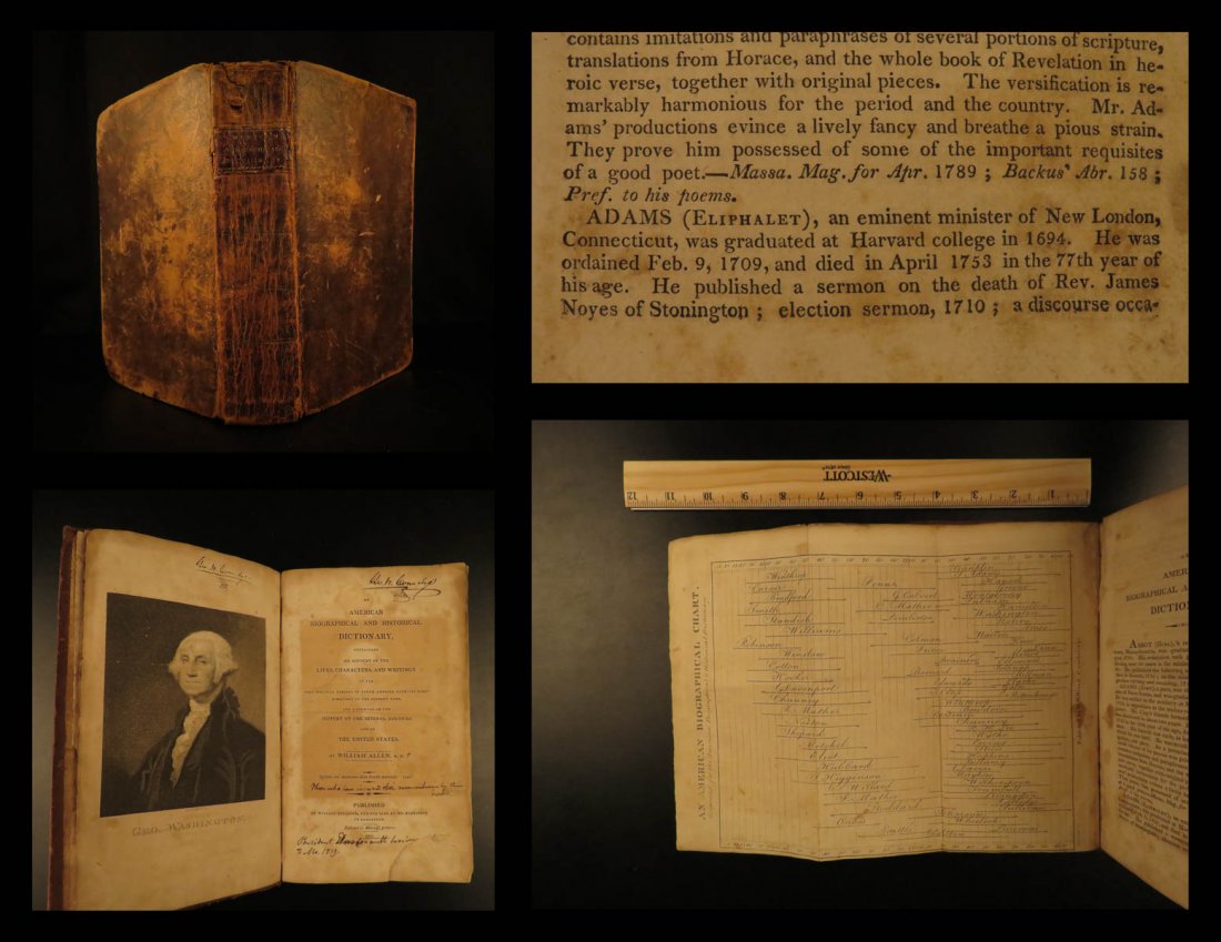 1809 1st ed US Biography Revolutionary War Washington (1 of 9)