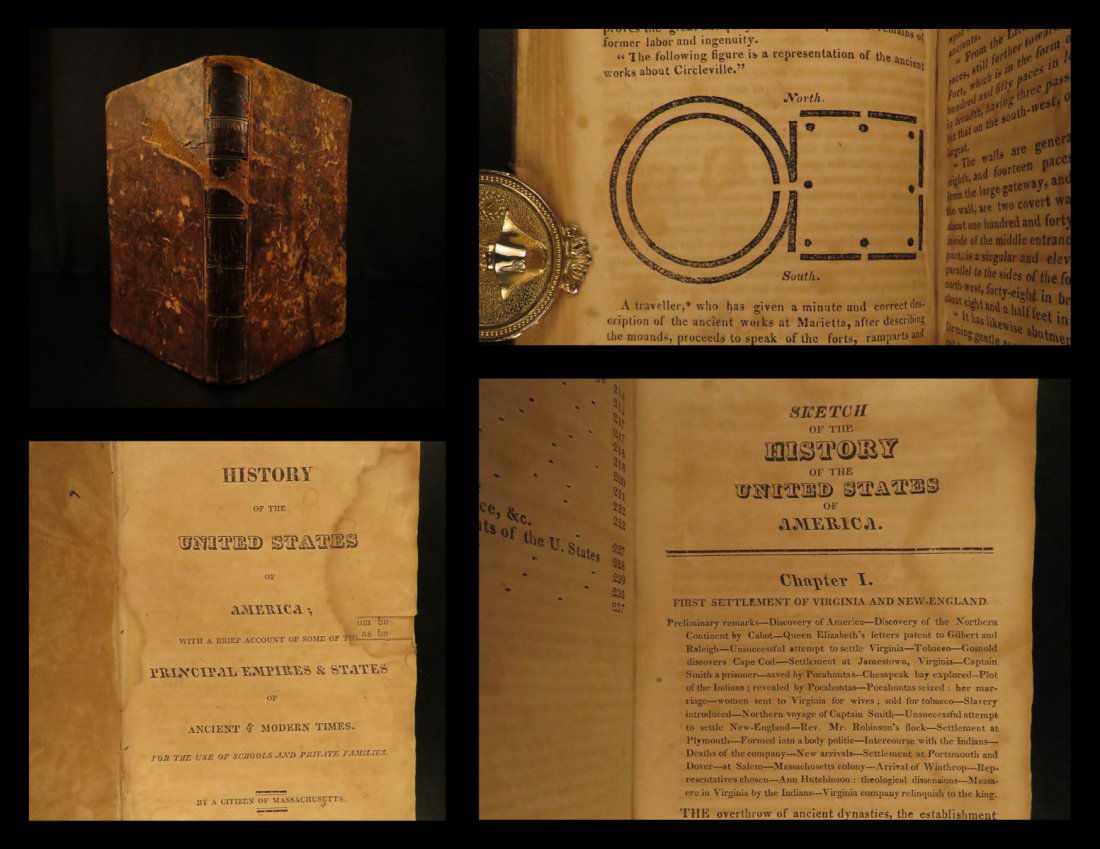 1820 History of United States INDIANS Revolutionary War (1 of 10)