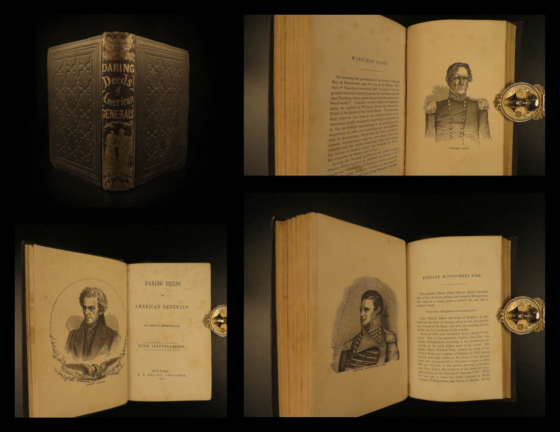 1857 Revolutionary WAR American Generals Andrew Jackson (1 of 10)