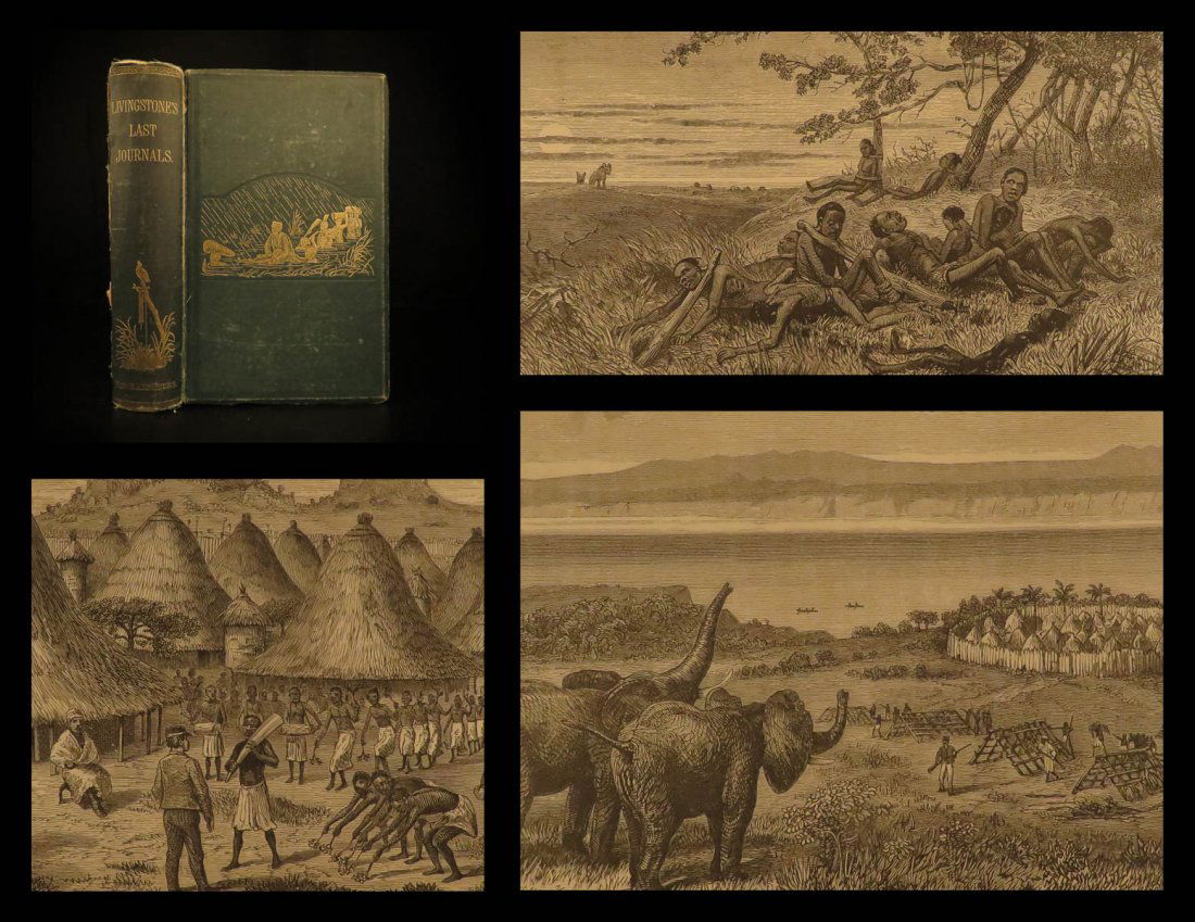 1875 Last Journals of David Livingstone Scottish Africa (1 of 10)