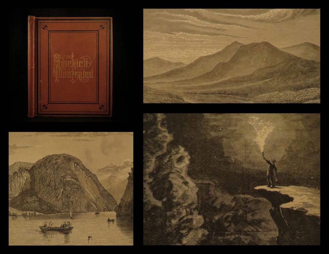 1879 America Illustrated Yellowstone Niagara Falls (1 of 10)