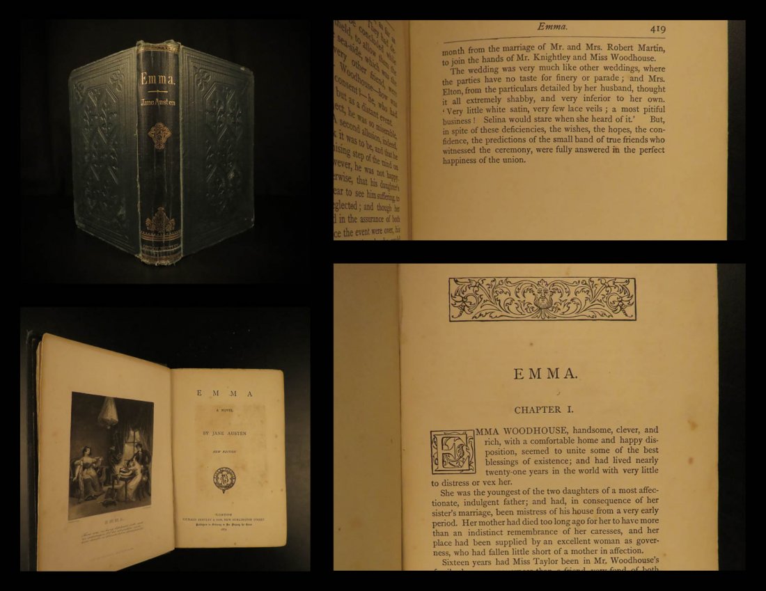 1879 Jane Austen EMMA English Novel Romanticism Feminis (1 of 10)