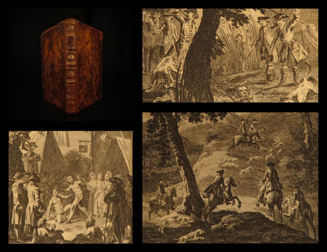 1773 The Chase HUNTING Hobbinol Olympicks Illustrated (1 of 10)