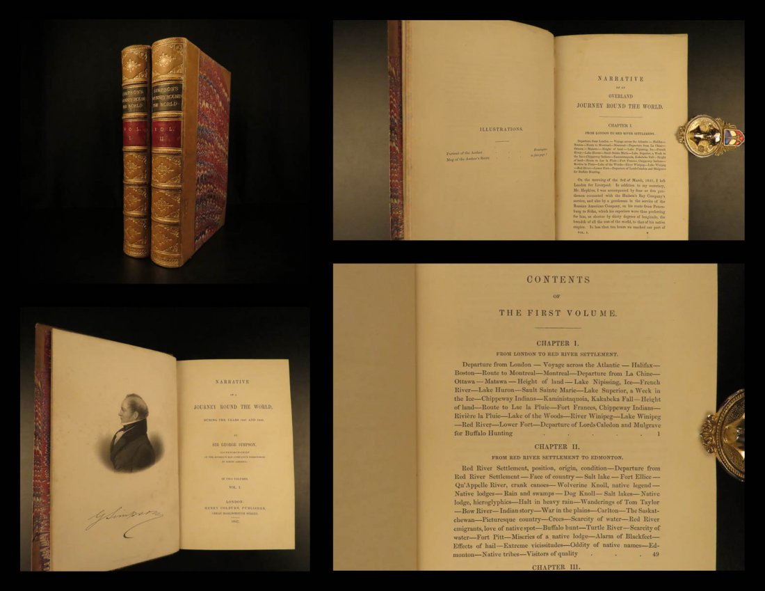 1847 1ed Voyages Canada Hawaii CALIFORNIA Vancouver (1 of 10)