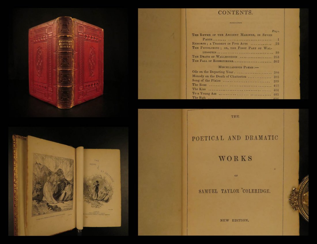 1853 Samuel Coleridge Rime of the Ancient Mariner (1 of 10)