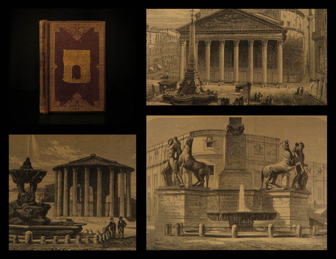 1865 1ed ROME & Its Ruins William Forsyth Constantine: 1865 1ed ROME & Its Ruins William Forsyth Constantine Colosseum Illustrated MAP William Forsyth’s ‘Rome and its Ruins’ is a historical survey of Rome. Forsyth discusses specific locations, leade