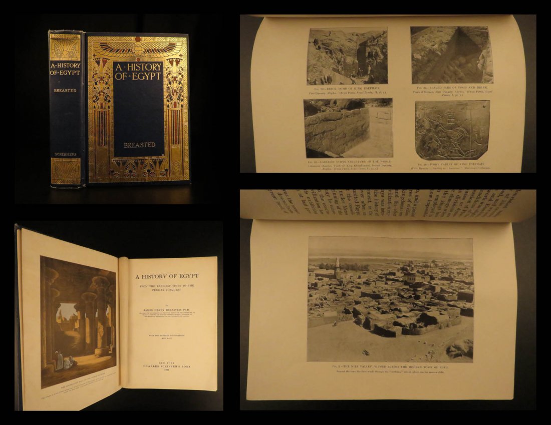 1905 1ed History of EGYPT Egyptian Myths Pyramids (1 of 10)