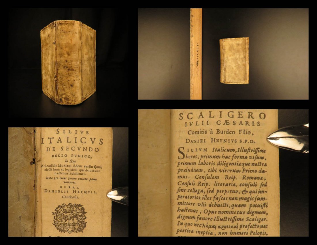 1600 Silius Italicus PUNICA Second Punic War Rome Epic (1 of 10)