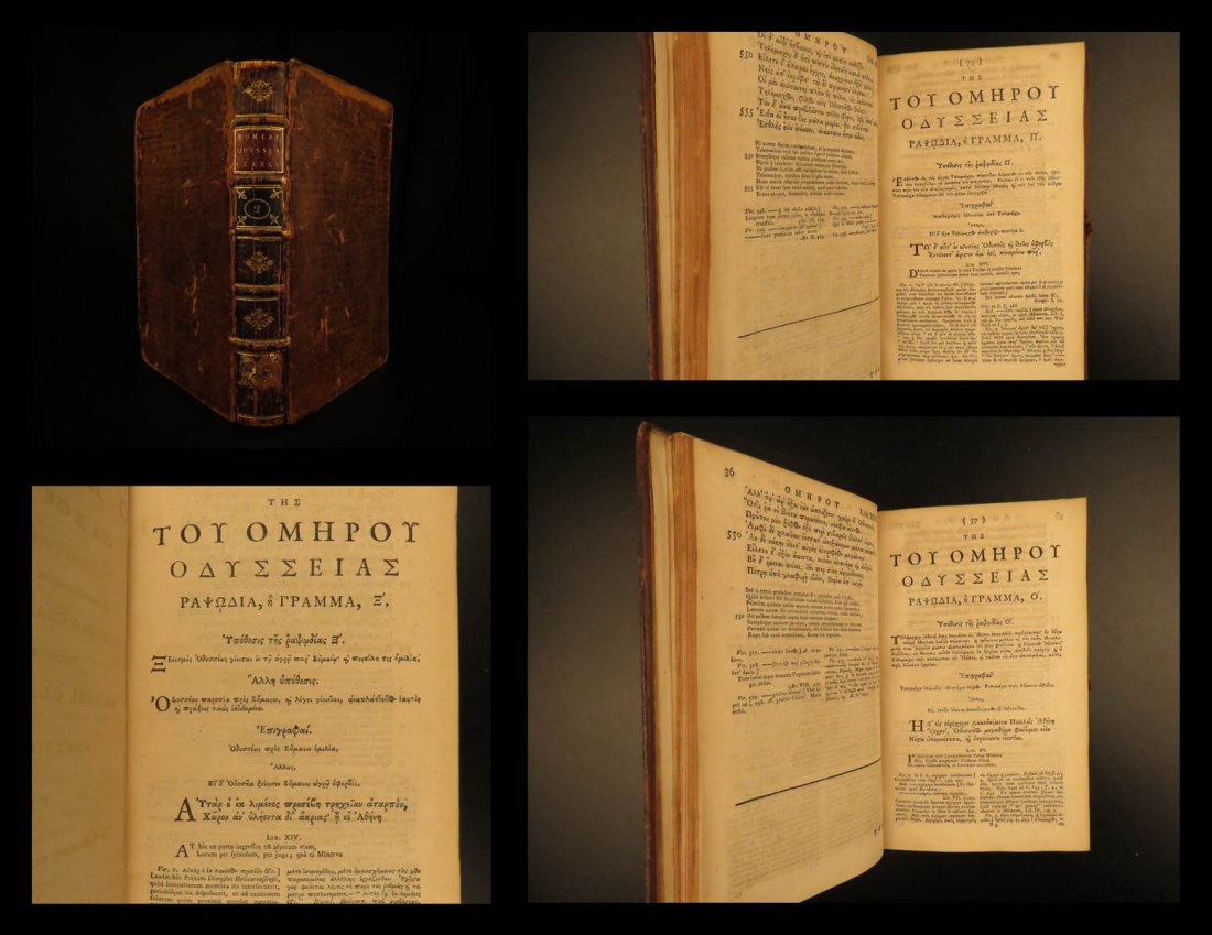 1758 The ODYSSEY Homer Mythology Greek & Latin Samuel: 1758 The ODYSSEY Homer Mythology Greek & Latin Samuel Clarke Trojan War “Of all creatures that breathe and move upon the earth, nothing is bred that is weaker than man.” ― Homer, ‘The Odys