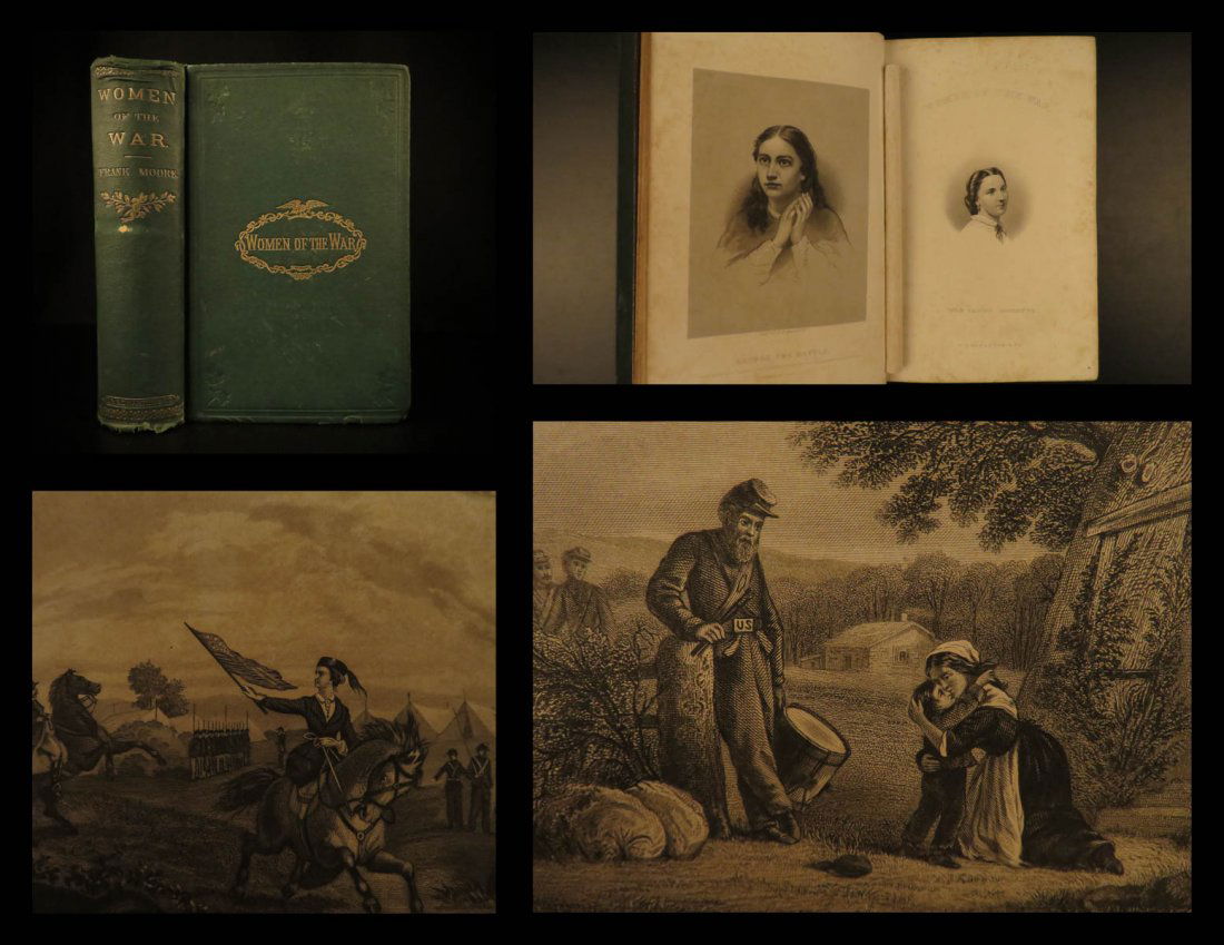 1866 1ed Women of the Civil War Americana Gettysburg (1 of 10)
