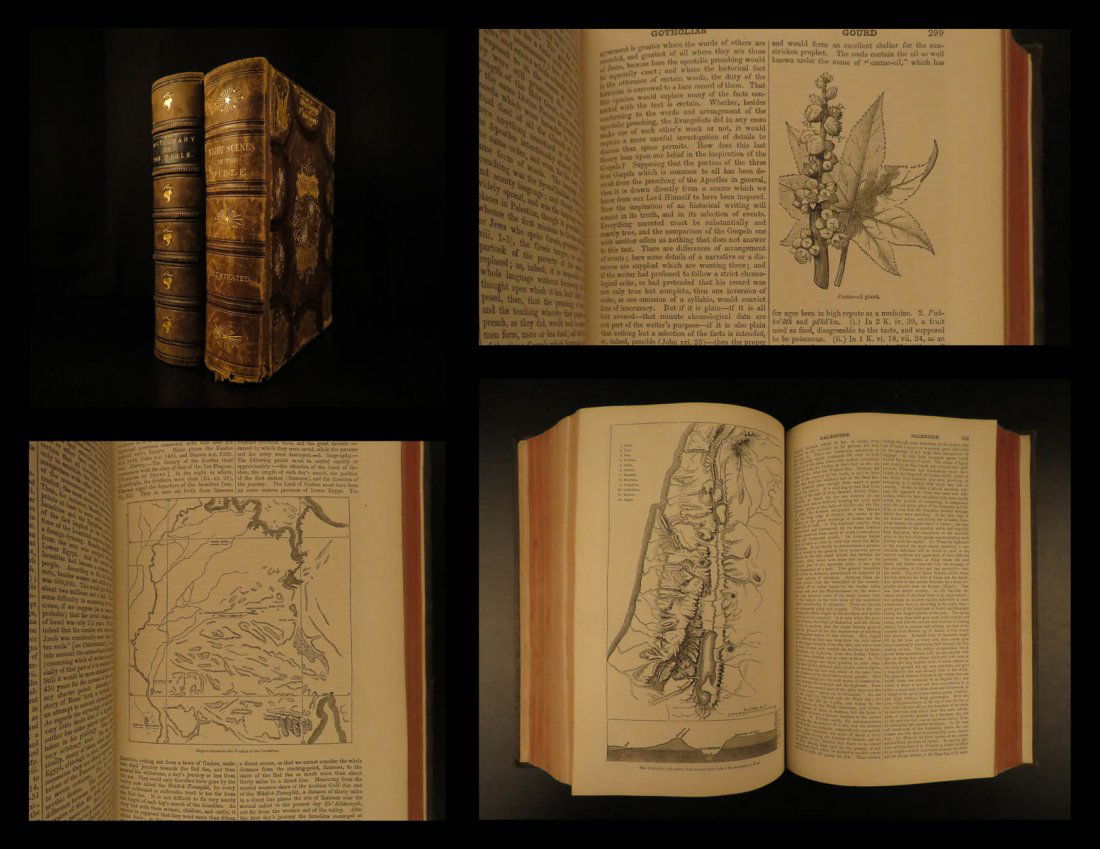 1869 1st ed Night Scenes in Bible Gustave Dore ART (1 of 10)