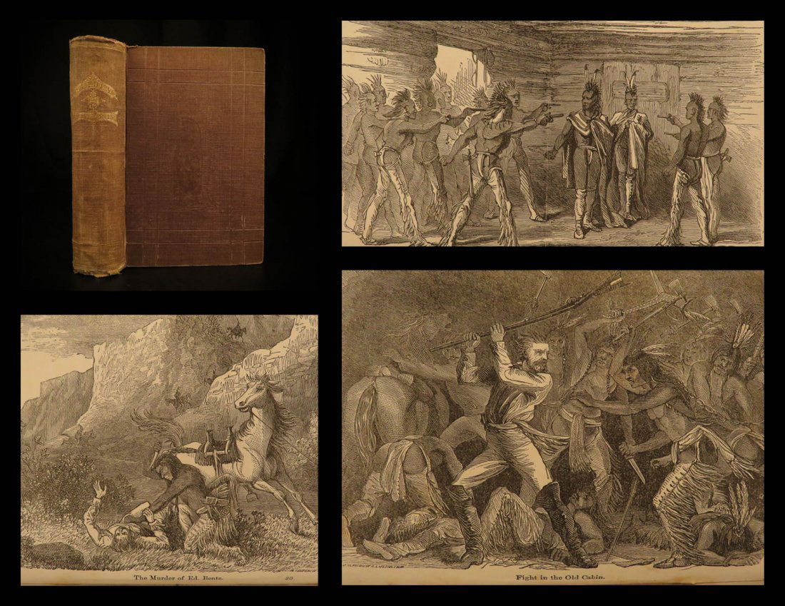 1872 Belden The White Chief Native American Dakota (1 of 10)