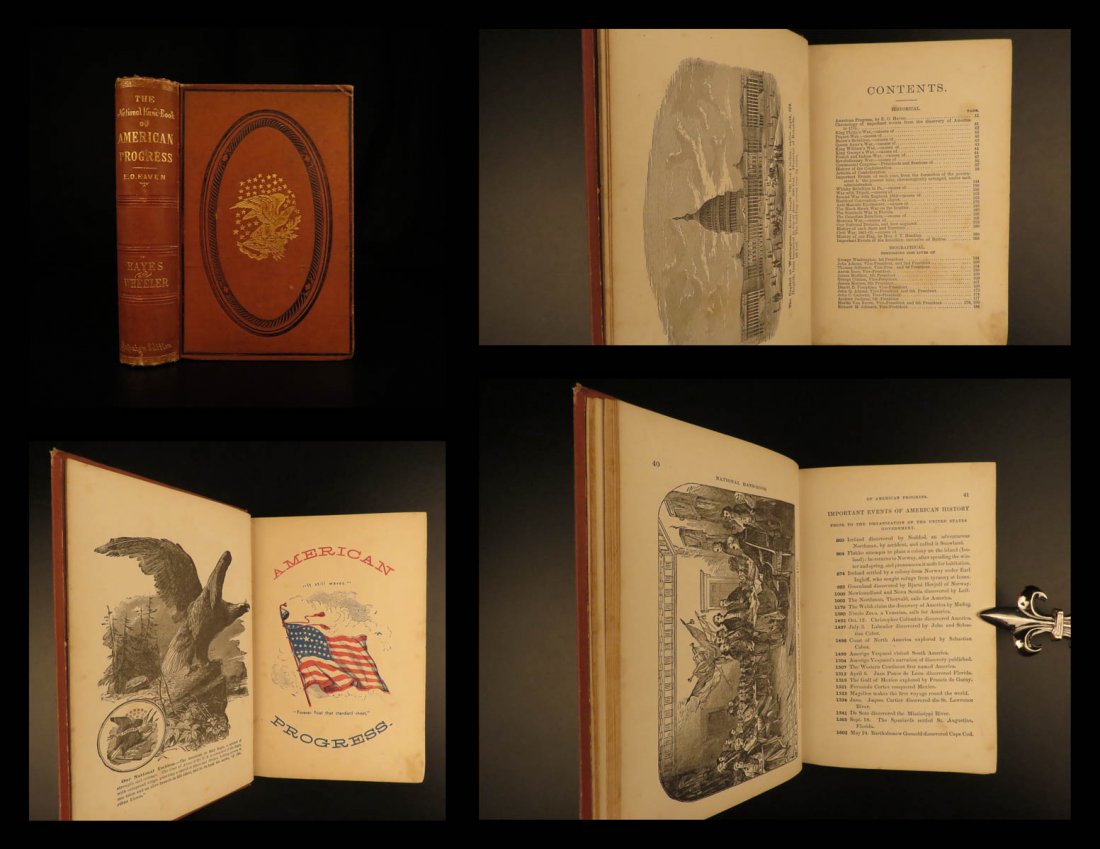 1876 Declaration + Constitution American Progress Dred (1 of 10)