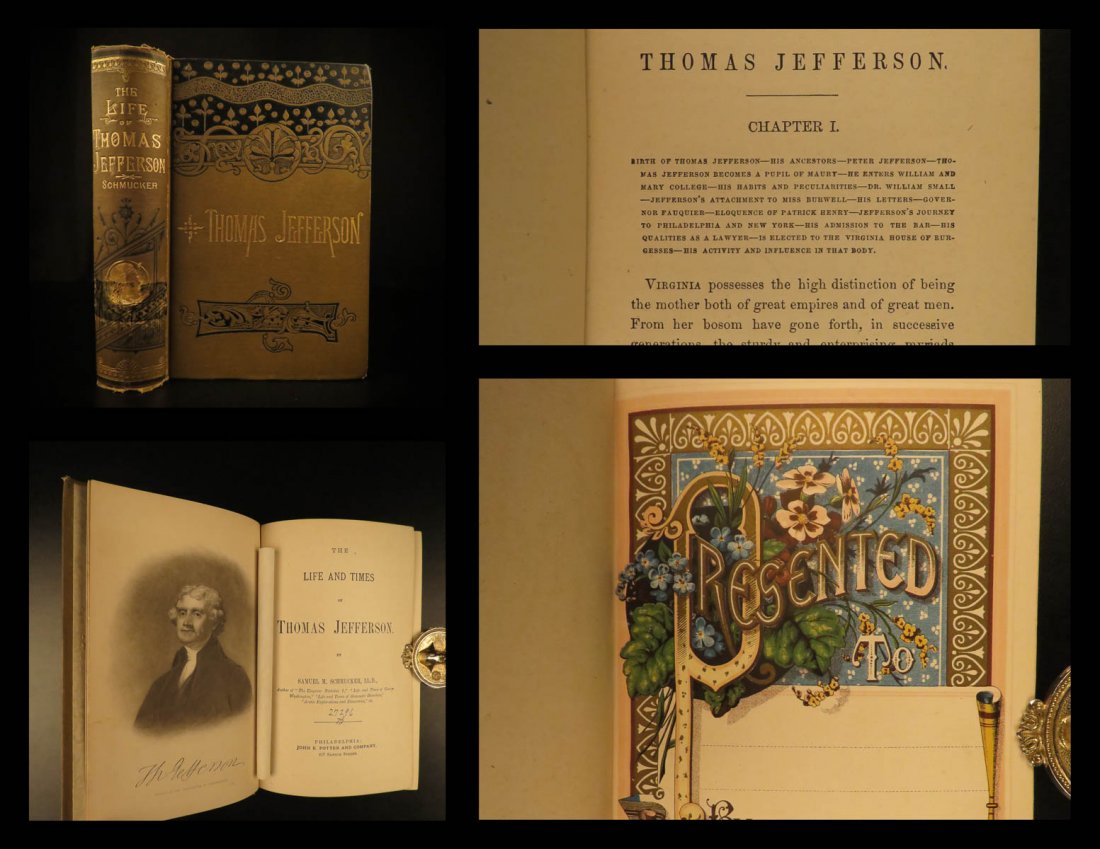 1885 Thomas Jefferson American Revolution Slavery (1 of 10)