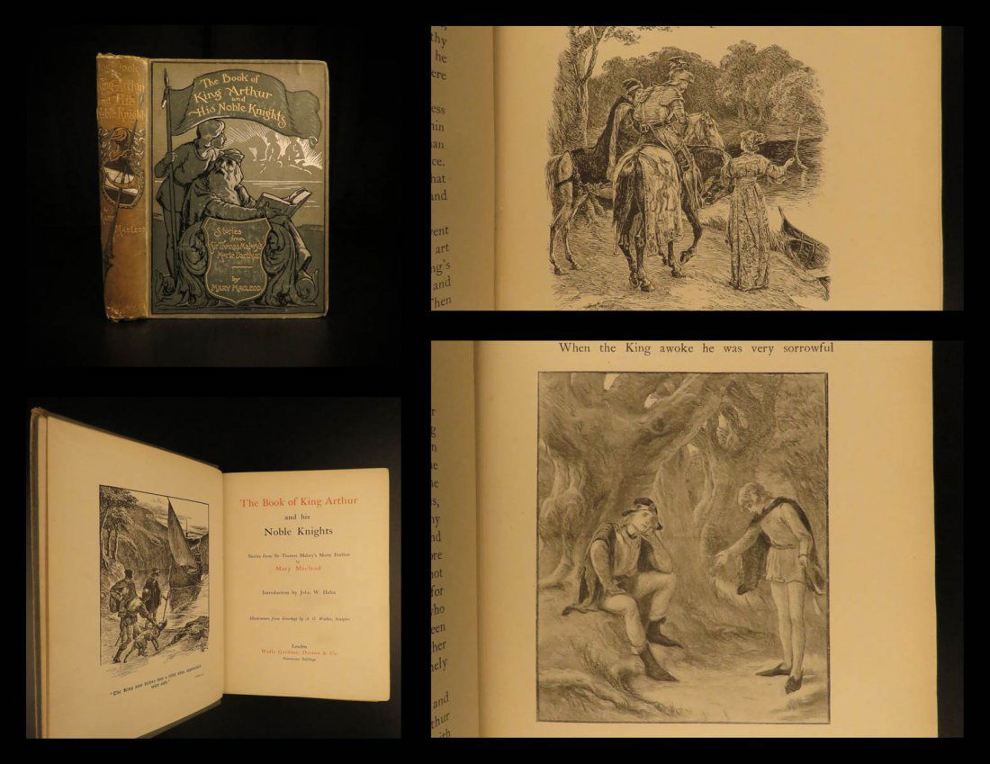 1900 King Arthur Lancelot Knights Round Table Thomas (1 of 10)