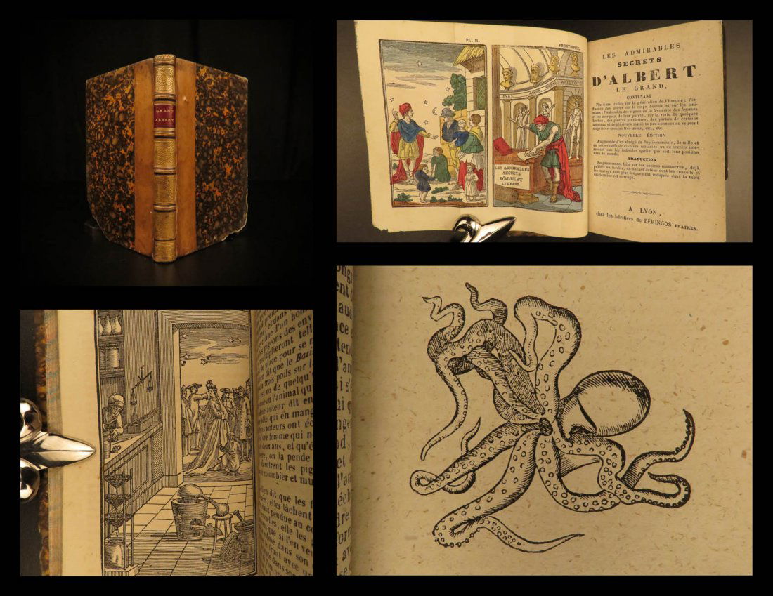 1800s Albertus Magnus SECRETS Herbal CURES Magic Potion (1 of 10)