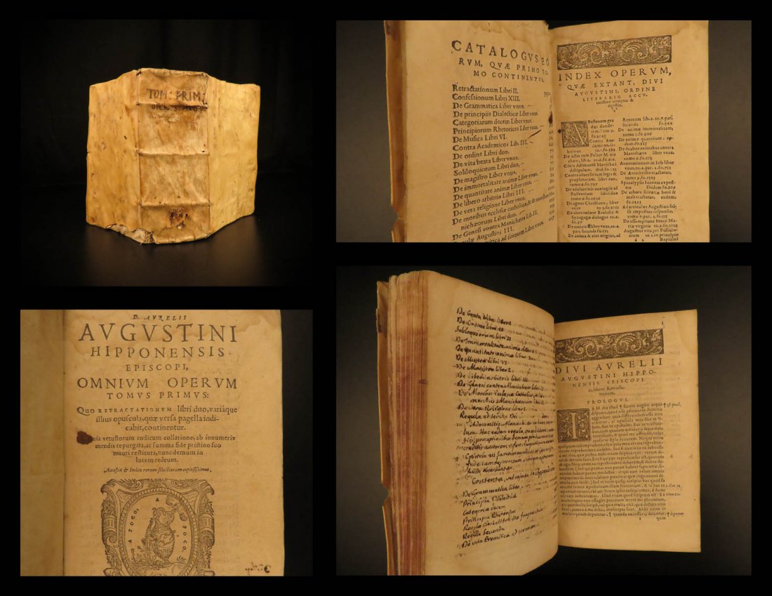 1563 Confessions of Saint Augustine + Catholic (1 of 10)